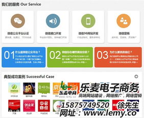 樂麥電商 高效微信推廣與專業信息咨詢服務